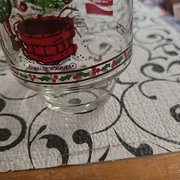 American Greetings Hollie Hobbie/Coca Cola Glasses - Picture 6 of 6